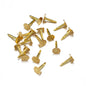 100pc Metal Locking Pin Back Brooch Badge Holder