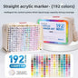 Languo 288/9 Direct Liquid Acrylic Paint Pens Brush Color Marker Pen