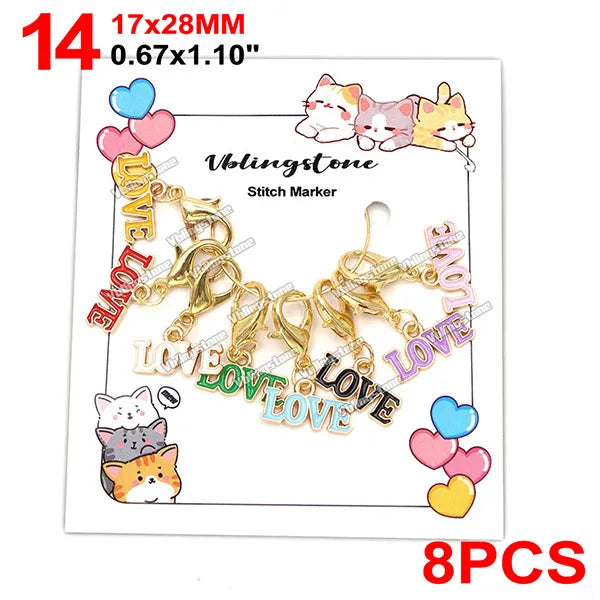 Cat Knitting Stitch Markers