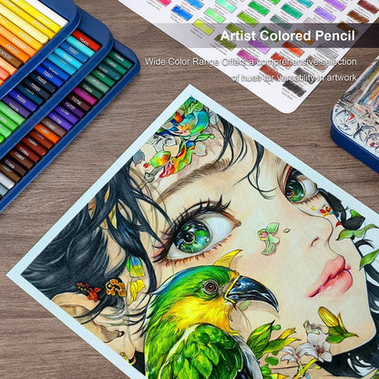 KALOUR Colored Pencil 72pcs/Set Art Stationery Rich Colors