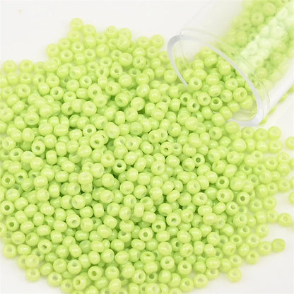 12Grams/Tube 2mm Metallic Seed Beads Japanese Round Glass Seedbeads 1200pcs