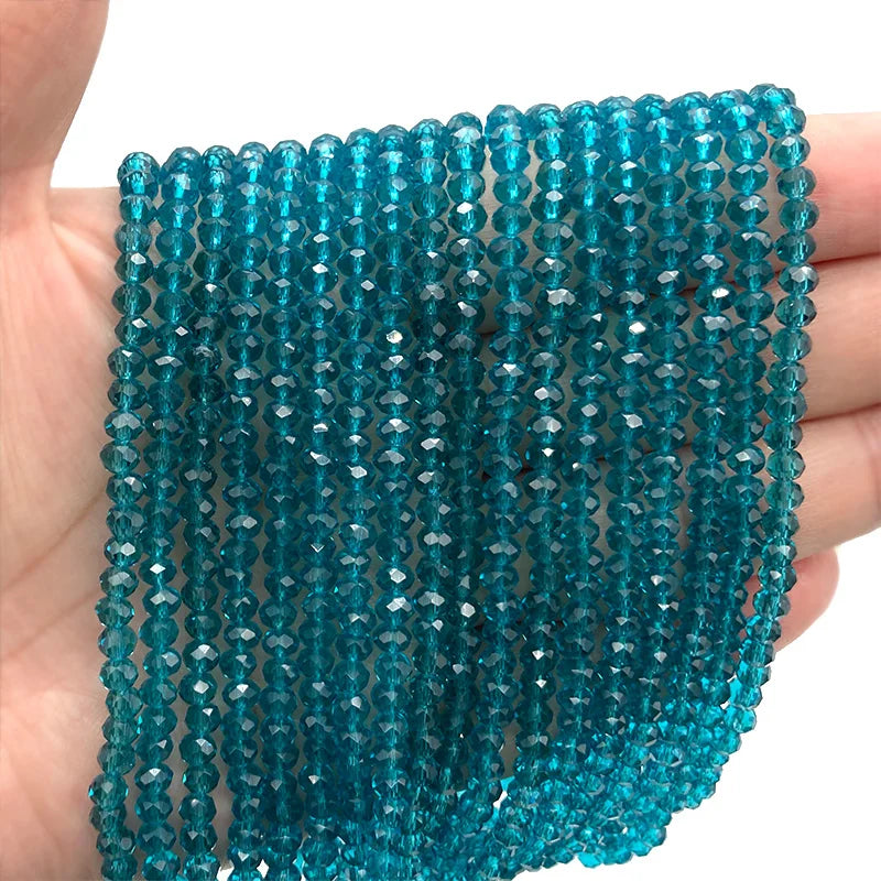 Multicolor 2 3 4 6 8mm Austria Faceted Crystal Beads