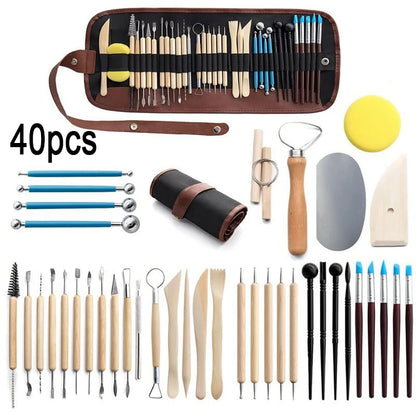 modeling tools for polymer clay sculpting tools