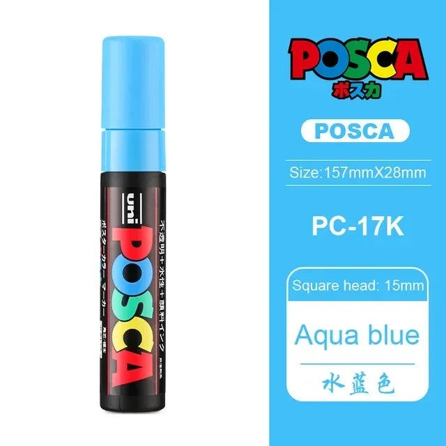 UNI POSCA PC-17K Marker Graffiti Paint Pen Art Markers