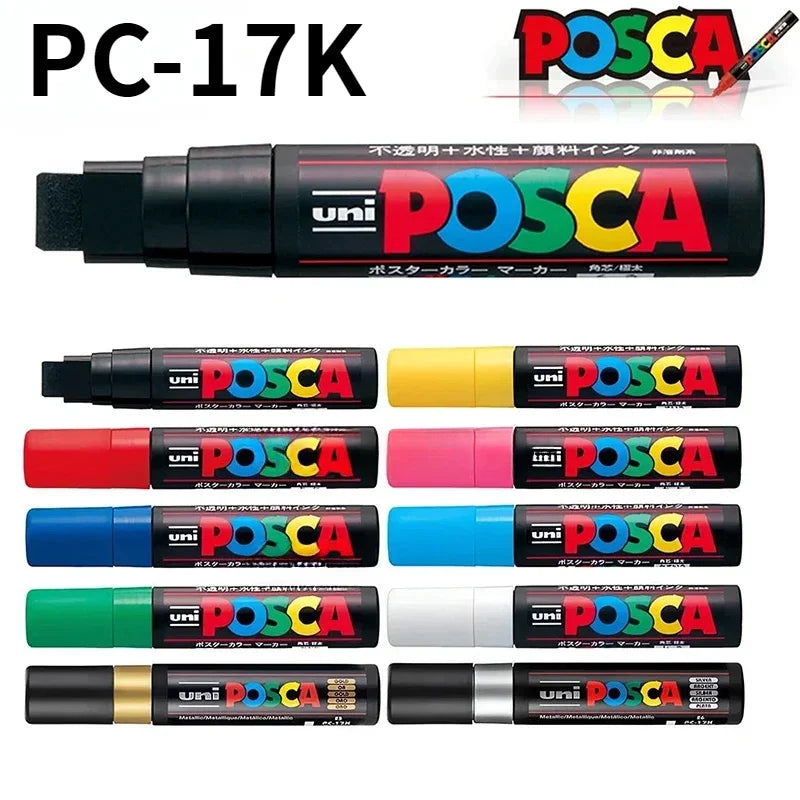 UNI POSCA PC-17K Marker Graffiti Paint Pen Art Markers