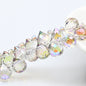Austria AB Color Crystal Strawberry Beads 10*8mm Shiny Faceted Glass Beads