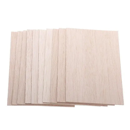5 pcs Balsa Wood Sheets ply 100/150/200/300mm long 100mm wide 1/1.5/2/3/4/5/6/8mm thick