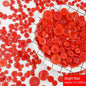 50g/Pack Mix Size Mix color Resin Button 1-3cm