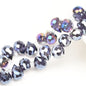 Austria AB Color Crystal Strawberry Beads 10*8mm Shiny Faceted Glass Beads