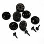 100pc Metal Locking Pin Back Brooch Badge Holder