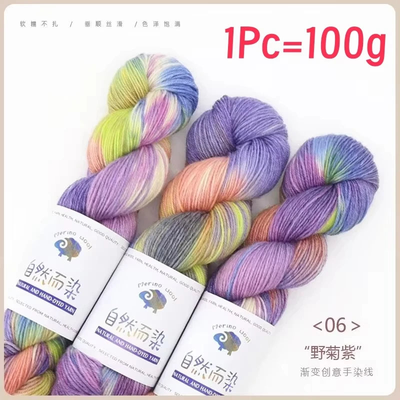 1Pc 100g/roll Merino Wool