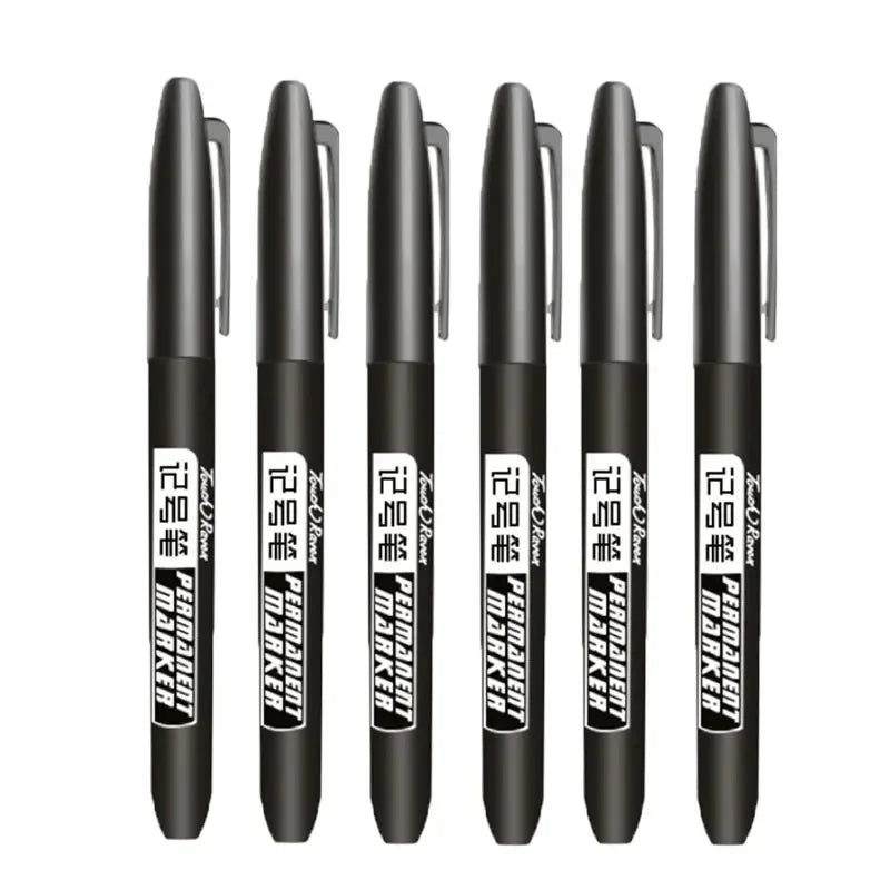 1/6 PCS Permanent Marker Pen Manga Drawing Markers  Waterproof Ink Sketch Pens