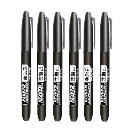 1/6 PCS Permanent Marker Pen Manga Drawing Markers  Waterproof Ink Sketch Pens