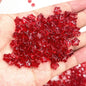 New 30pcs 8mm Five-pointed Star Matte Glass Beads Loose Spacer Beads