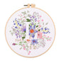 Letter Embroidery DIY Flowers Painting Full Needlework Bag