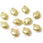 100pcs 9mm Star Bead Charm Gold Silver Plated Small Pendant