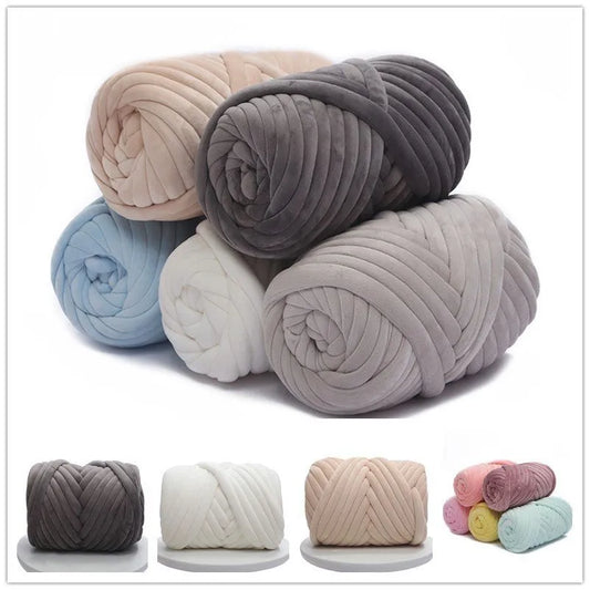 1KG 1000G Super Velvet Chunky Yarn