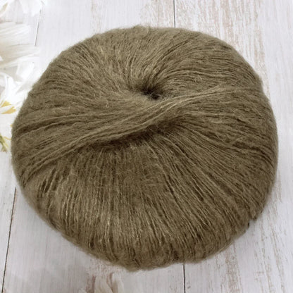 1pcs 50g Mohair Silk Wool Yarn 15% Wool 15% Mohair 40% Acrylic 30%