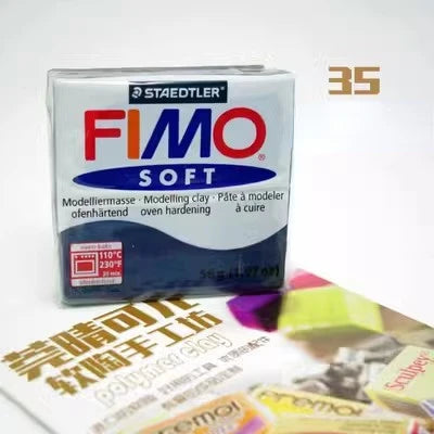 56g Soft Base Color German Translucent Polymer Clay