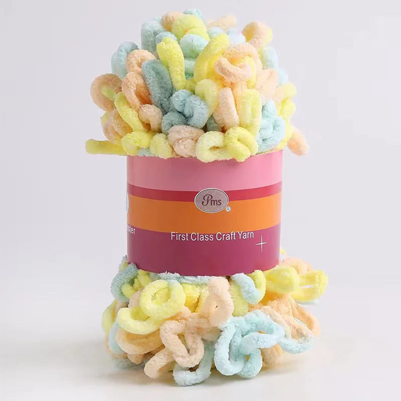 100g/ball Hand-woven Loop Chunky Yarn