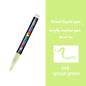 16 Colors Straight liquid Acrylic Paint Pen