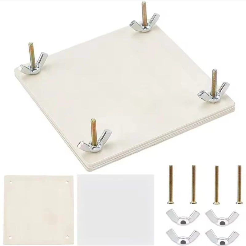 Wood 4x4 Inch Plant & Leaf Preservation Set Flower Press Kit