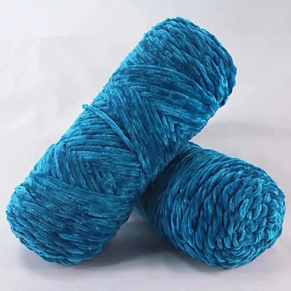DIY 100% Polyester  Velvet Yarn