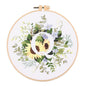 Letter Embroidery DIY Flowers Painting Full Needlework Bag