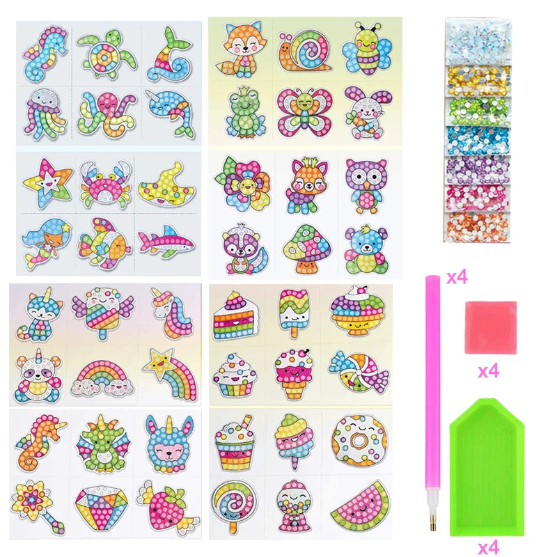 Kids Diamond Painting Kit Diamond Embroidery