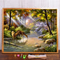 Meian Landscape DIY 11CT Cross Stitch Embroidery Kits