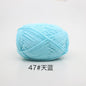 40-50g/Set 4ply Milk Cotton(80%) Knitting Yarn