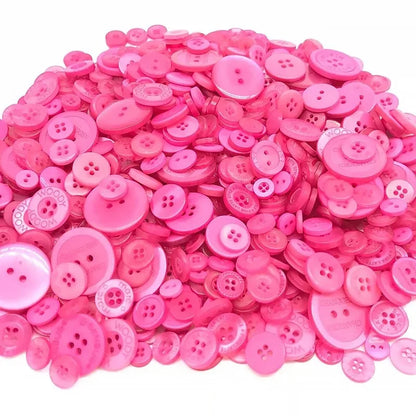 50Gram  Mix size wooden buttons