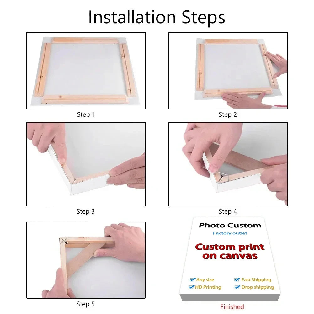 Custom Big Size Painting Canvas