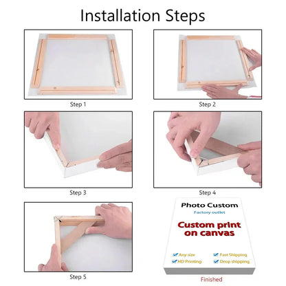 Custom Big Size Painting Canvas