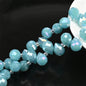 Austria AB Color Crystal Strawberry Beads 10*8mm Shiny Faceted Glass Beads