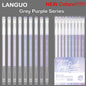 LANGUO 207/4 Colors Glitter Acrylic 0.5/1.0mm Gel Pen