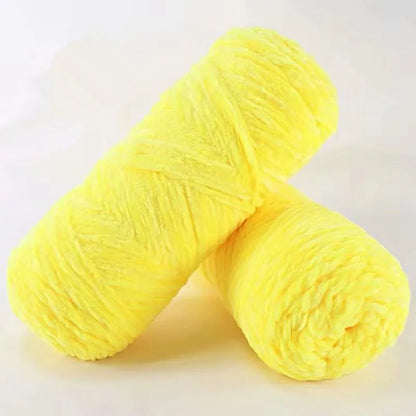 DIY 100% Polyester  Velvet Yarn