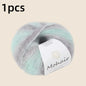 Gradient Mohair Soft Cotton Yarn