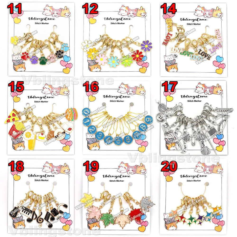 Cat Knitting Stitch Markers