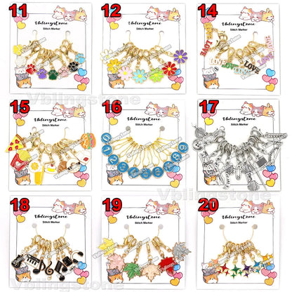 Cat Knitting Stitch Markers