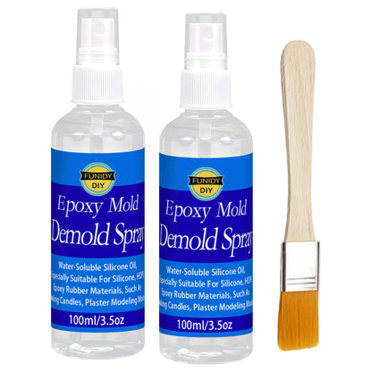 3.5oz Epoxy Mold Demold Spray for candle making