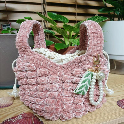 DIY 100% Polyester  Velvet Yarn