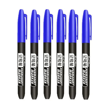 1/6 PCS Permanent Marker Pen Manga Drawing Markers  Waterproof Ink Sketch Pens