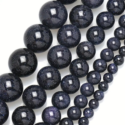 A++ Natural Golden Sandstone & Blue Sandstone & Green Sandstone Loose Beads