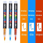 3Pcs Acrylic White Marker Brush Pens