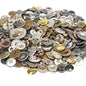 50Gram  Mix size wooden buttons
