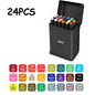 24/48/80/120/168/262 Colors Professional Drawing Markers Dual Tip Permanent