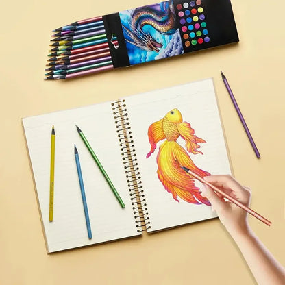 12/24 Colors Metallic Colored Pencil