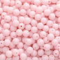 50-100pcs 8/10mm Acrylic Frosted Matte Round Beads Multi Color