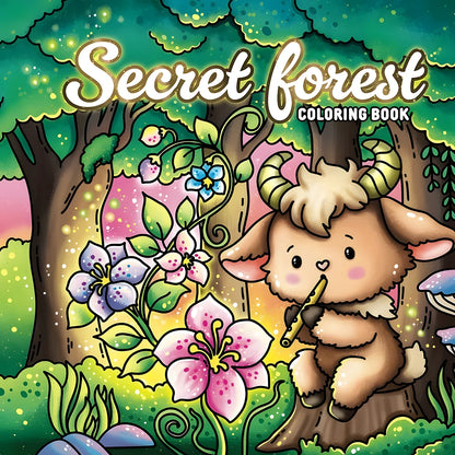 Secret Forest Coloring Book Simple Joys